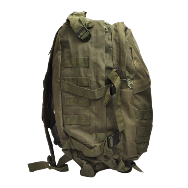 Рюкзак Tactical 3D Olive тактическая сумка для переноски вещей 40л (3DOlive) - изображение 2