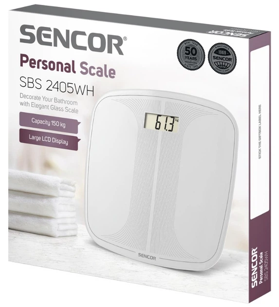 Ваги підлогові Sencor SBS 2405WH (6914091) - изображение 2