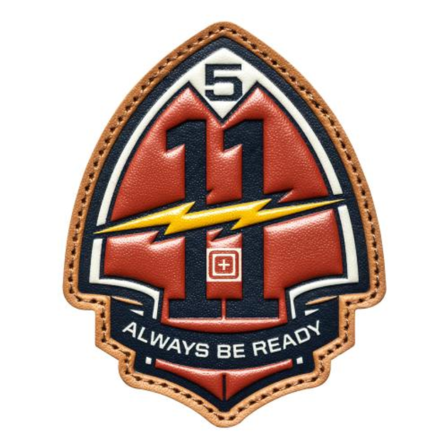 Нашивка 5.11 Tactical Bolt and Arrowhead Patch (Red) Единый - изображение 1