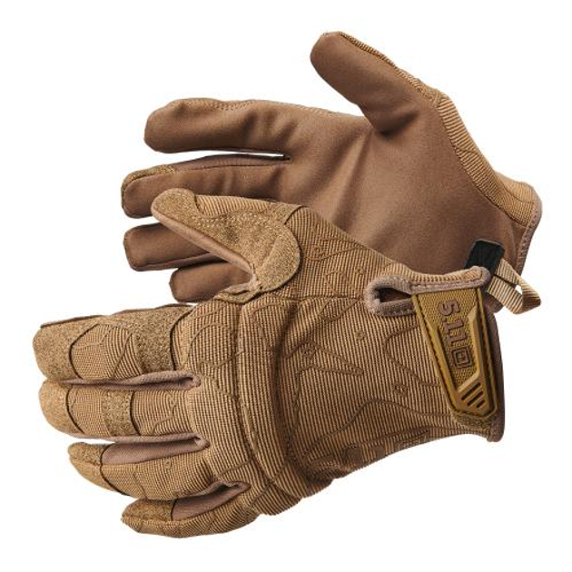 Перчатки 5.11 Tactical High Abrasion 2.0 Gloves (Kangaroo) XL - изображение 1