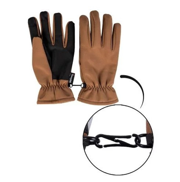 Рукавички тактичні MIL-TEC THINSULATE SOFTSHELL GLOVES 12521319 розмір L - зображення 2