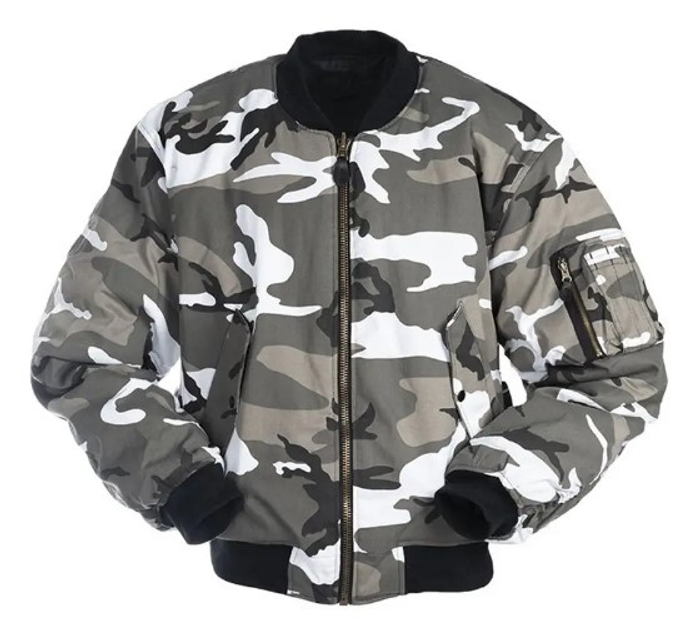 Куртка тактична США МА1 Сніговий мультикам 10401022 Mil-Tec S - зображення 1