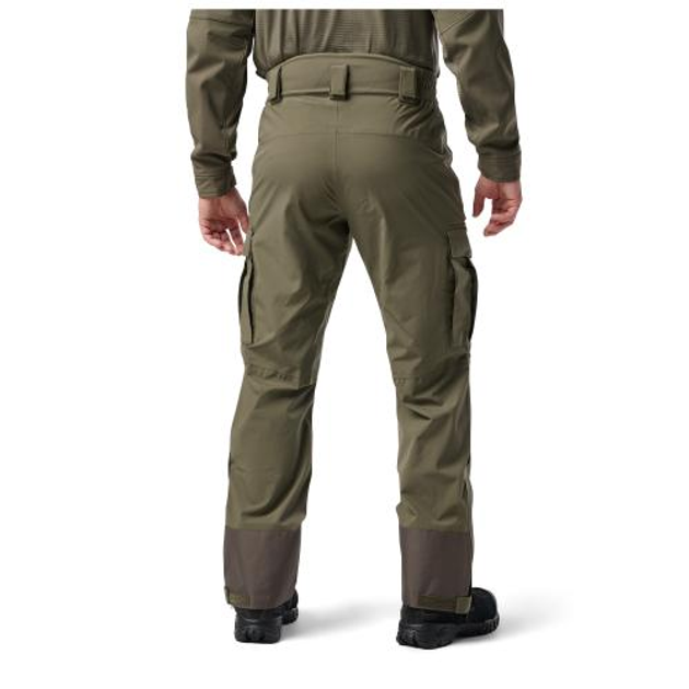 Штаны 5.11 Tactical штормовые Force Rain Shell Pants (Ranger Green) S - изображение 2