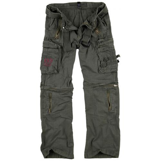 Штаны-трансформеры Surplus Raw Vintage SURPLUS ROYAL OUTBACK TROUSER (Royal Green) 3XL - изображение 1