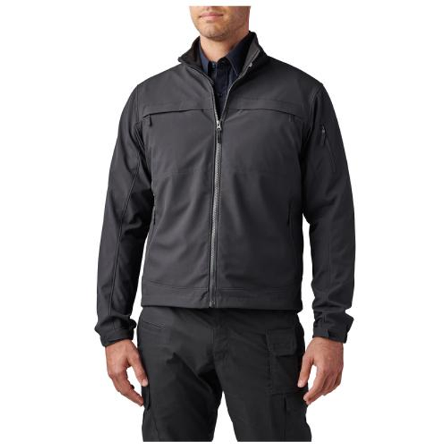 Куртка демісезонна 5.11 Tactical Chameleon Softshell Jacket 2.0 (Black) 4XL - зображення 2