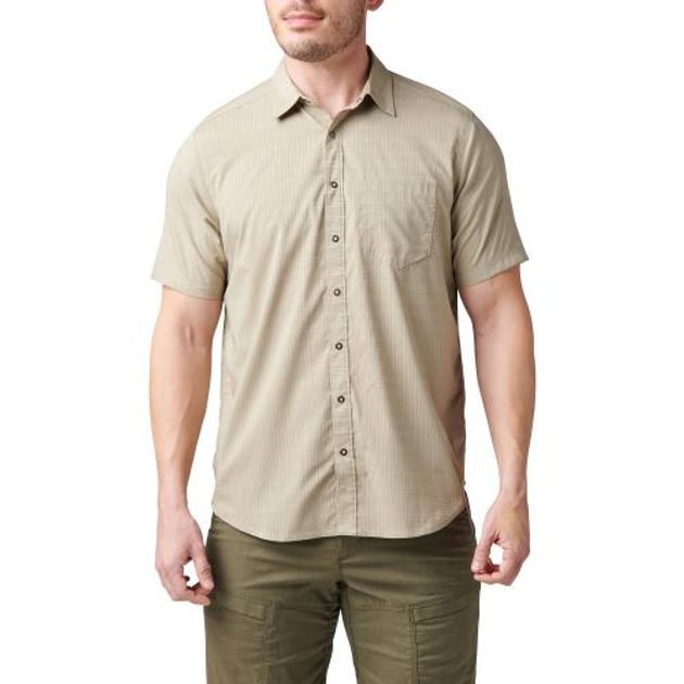 Рубашка 5.11 Tactical Aerial Short Sleeve Shirt (Khaki) L - изображение 1