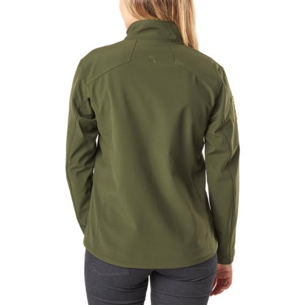 Куртка 5.11 Tactical женская Women' Sierra Softshell Jacket (Moss) M - изображение 2