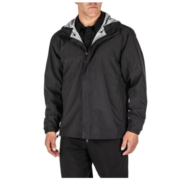 Куртка 5.11 Tactical штормова Duty Rain Shell (Black) M - зображення 2