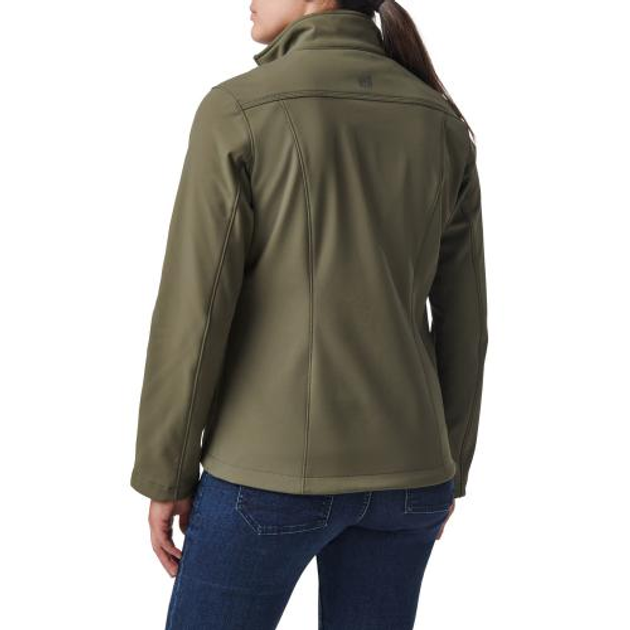 Куртка 5.11 Tactical женская Women' Leone Softshell Jacket (Ranger Green) M - изображение 2