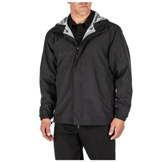 Куртка 5.11 Tactical штормовая Duty Rain Shell (Black) L - изображение 2