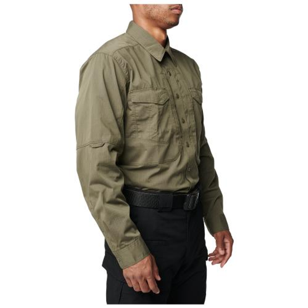 Рубашка 5.11 Tactical STRYKE LONG SLEEVE SHIRT (Ranger Green) 2XL - зображення 2