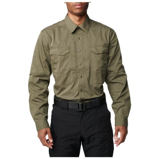 Рубашка 5.11 Tactical STRYKE LONG SLEEVE SHIRT (Ranger Green) M - зображення 1