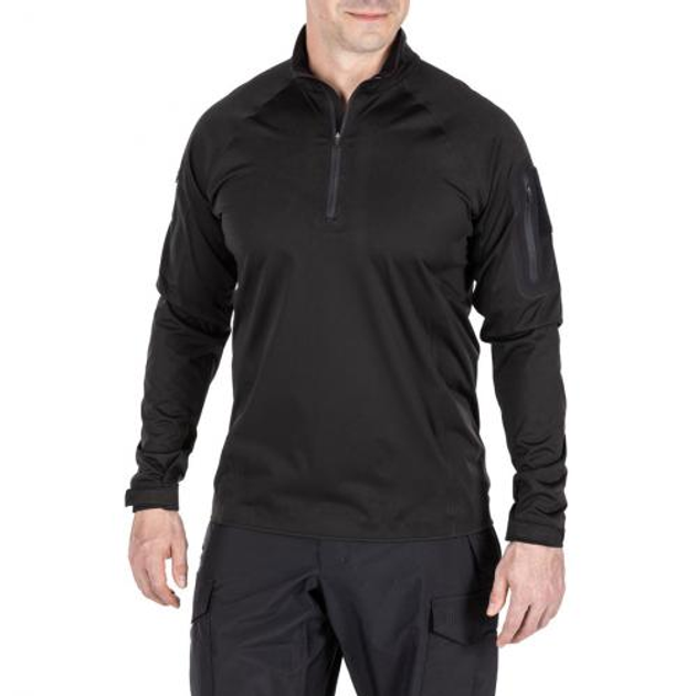 Рубашка 5.11 Tactical WATERPROOF RAPID OPS SHIRT (Black) 2XL - зображення 1