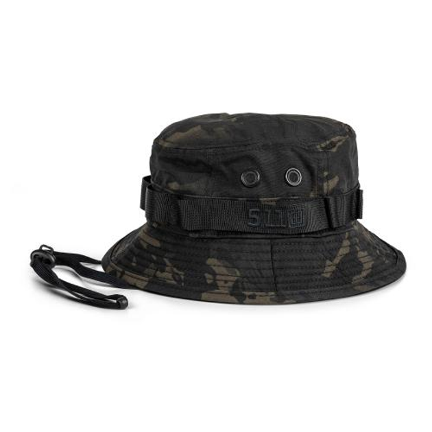 Панама 5.11 Tactical MultiCam Boonie Hat (Multicam Black) L/XL - зображення 2