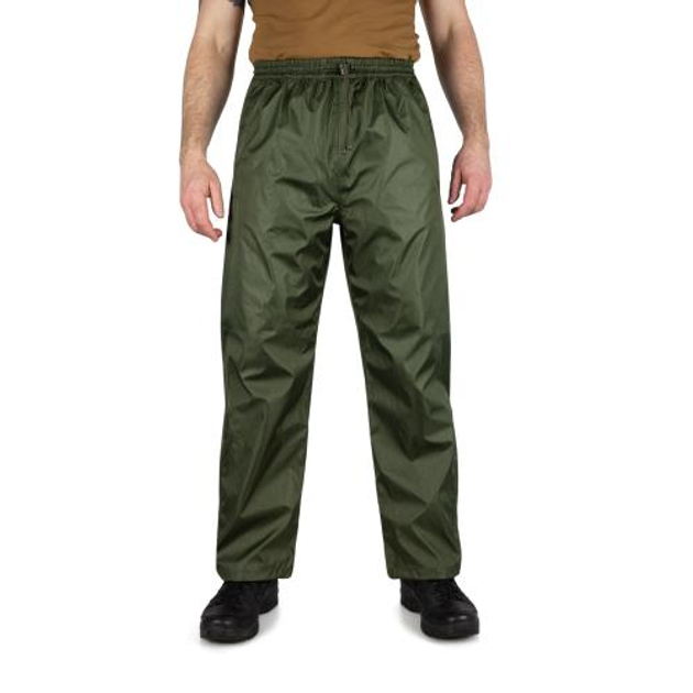 Штаны Sturm Mil-Tec влагозащитные Wet Weather Pants OD (Olive Drab) 2XL - изображение 1