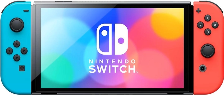 Konsola do gier Nintendo Switch OLED Neon Blue/Neon Red (0045496453442) - obraz 1