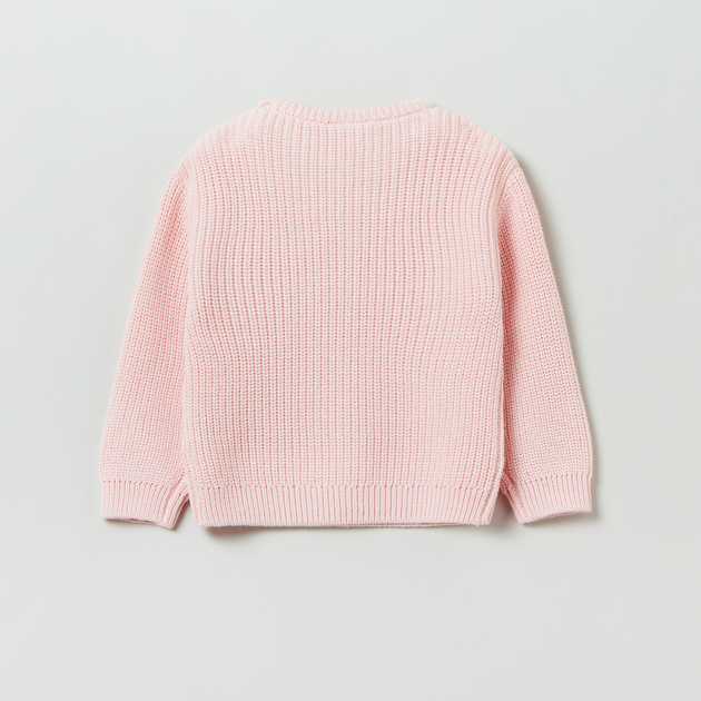 Sweter dla dziewczynki OVS 1892037 92 cm Różowy (8052147139626) - obraz 2