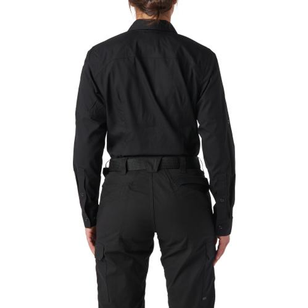 Рубашка женская 5.11 Tactical Women’s ABR Pro Long Sleeve Shirt 5.11 Tactical Black, S (Черный) Тактическая - изображение 2