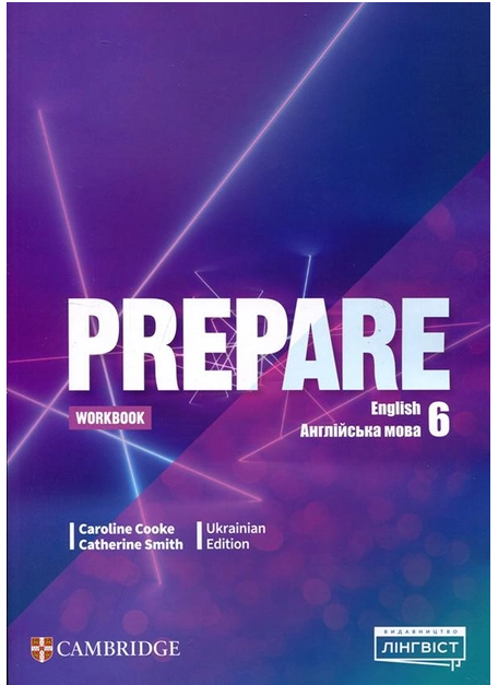Робочий зошит з Англійської мови Prepare Workbook Англійська мова 6 клас Керолайн Кукі Кетрін Сміт - Фото 1 Робочий зошит з Англійської мови Prepare Workbook Англійська мова 6 клас Керолайн Кукі Кетрін Сміт - зображення 1