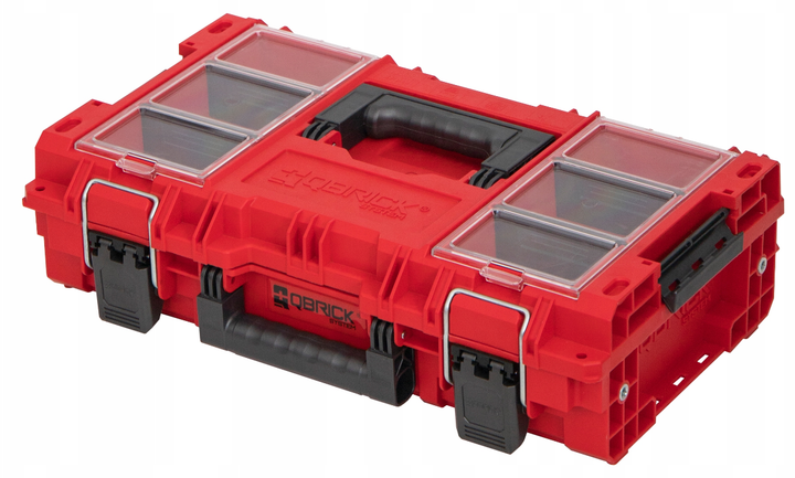 Комплект ящиков для инструмента Qbrick System PRIME SET 1 RED Ultra HD (5901238257974) - изображение 3
