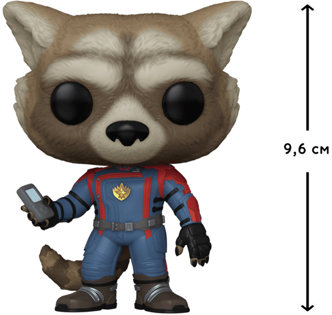 Игровая фигурка Funko Pop! серии Стражи Галактики 3 - Енот Ракета ...