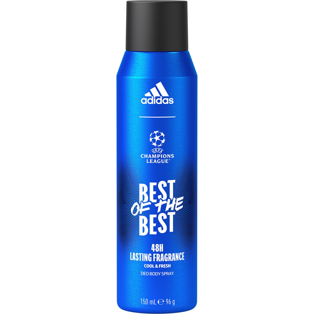 Дезодорант Adidas UEFA Champions League Best of the best 150 мл (3616304474910) - зображення 1