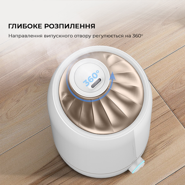 Зволожувач повітря Deerma 5L White DEM-F500 - зображення 12