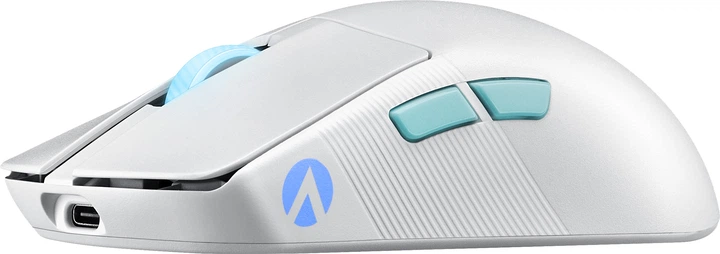 Миша Asus ROG Harpe Ace Aim Lab Edition Wireless/USB White (90MP02W0-BMUA10) - зображення 6