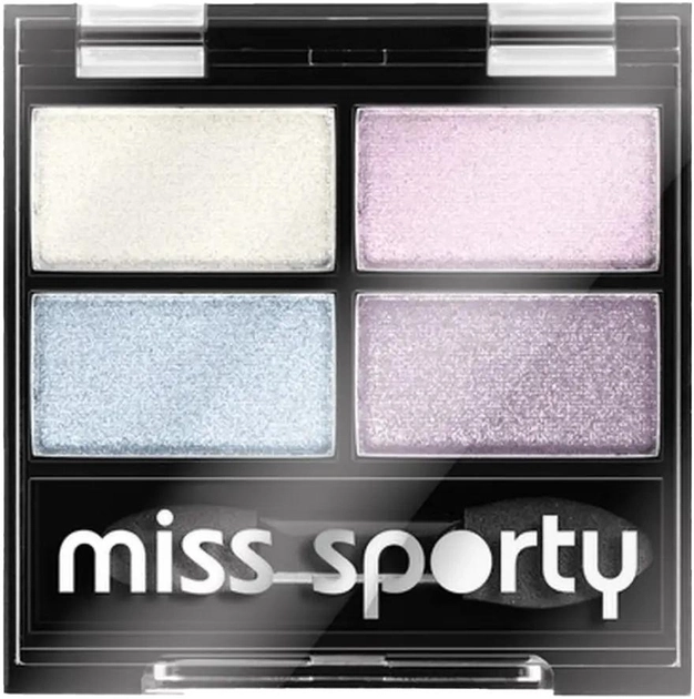 Cienie do powiek Miss Sporty Studio Colour Quattro Eye Shadow 415 Cool Unicorn 5 g (3614224373467) - obraz 1