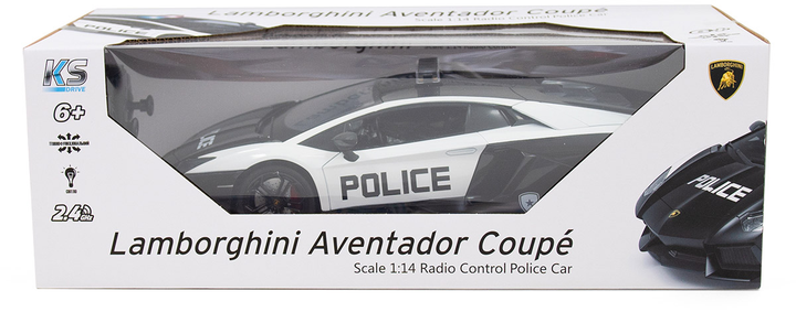 Автомобіль KS Drive на радіокеруванні Lamborgini Aventador Police (114GLPCWB) (6900007341417) - зображення 9