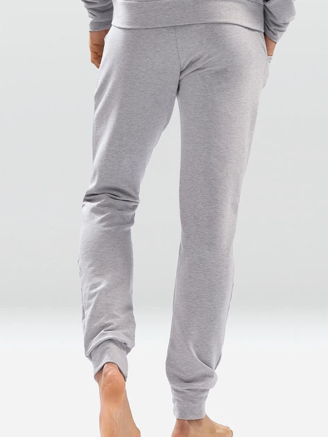 Spodnie dresowe męskie DKaren Pants Justin L Szare (5903251464513) - obraz 2