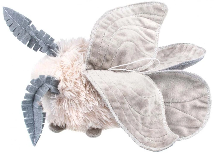 Игрушка мягконабивная Inka Toys Моль Серая 10х22х8 см (MOOL0S) - Фото 6 Игрушка мягконабивная Inka Toys Моль Серая 10х22х8 см (MOOL0S) - изображение 6
