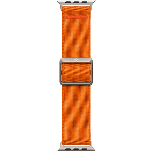 Тканинний ремінець для годинника Spigen Fit Lite for Watch 49/45/44/42mm, Orange (AMP05986) браслет для apple watch - зображення 9