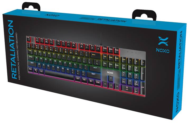 Клавіатура дротова NOXO Retaliation Blue switch USB (4770070882085) - зображення 4