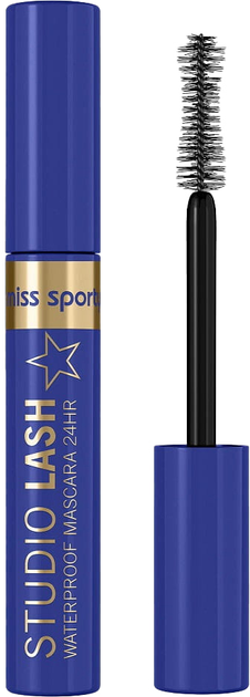 Tusz do rzęs Miss Sporty Studio Lash Waterproof Mascara 24HR Black 9 ml (3616303417604) - obraz 1