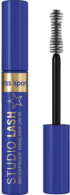 Туш для вій Miss Sporty Studio Lash Waterproof 24HR Black 9 мл (3616303417604) - зображення 1