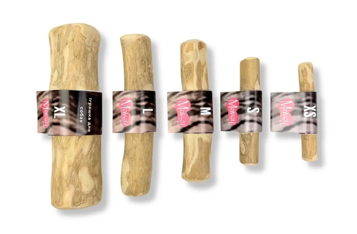Палка для собак Mavsy Coffe Stick Wood Chew Toys з кавового дерева для ...