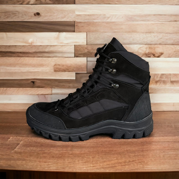 Зимові тактичні черевики на мембрані Slim Tex чорні Win War s09 40 (26.5см) - зображення 2