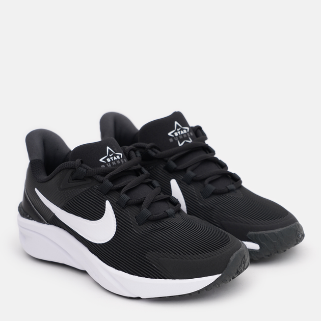 Подростковые кроссовки для мальчика Nike Star Runner 4 Nn (Gs) DX7615-001 36 Black/White-Anthracite (196608411215) 