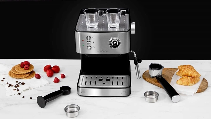Кавоварка ріжкова Cecotec Power Espresso 20 Professionale (01556) - зображення 5