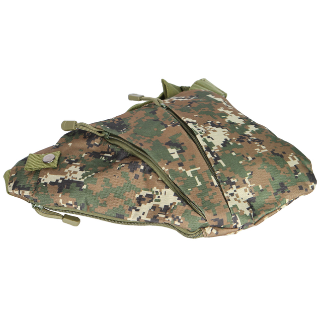 Рюкзак на одно плечо AOKALI Outdoor A38 5L Camouflage Green - изображение 2