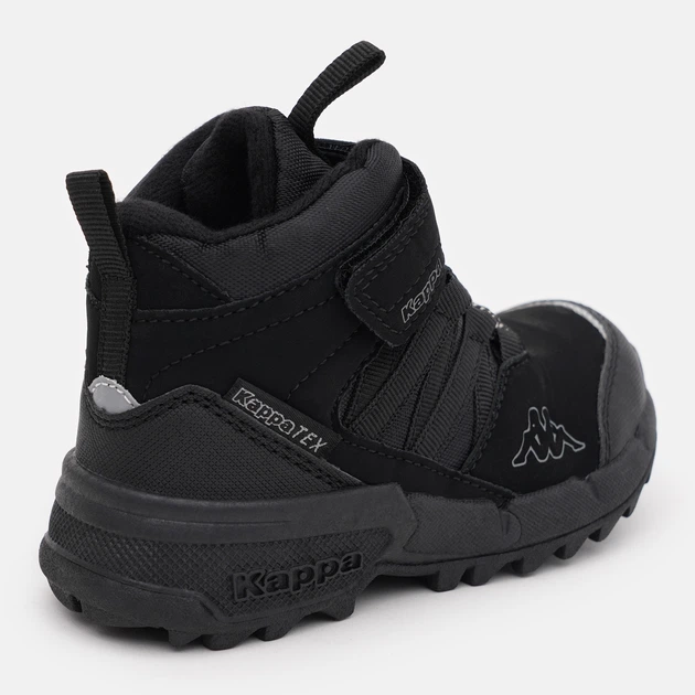 Детские ботинки для мальчика Kappa Thabo Tex K 260897K 28 1111 Black (4056142857725) - изображение 4