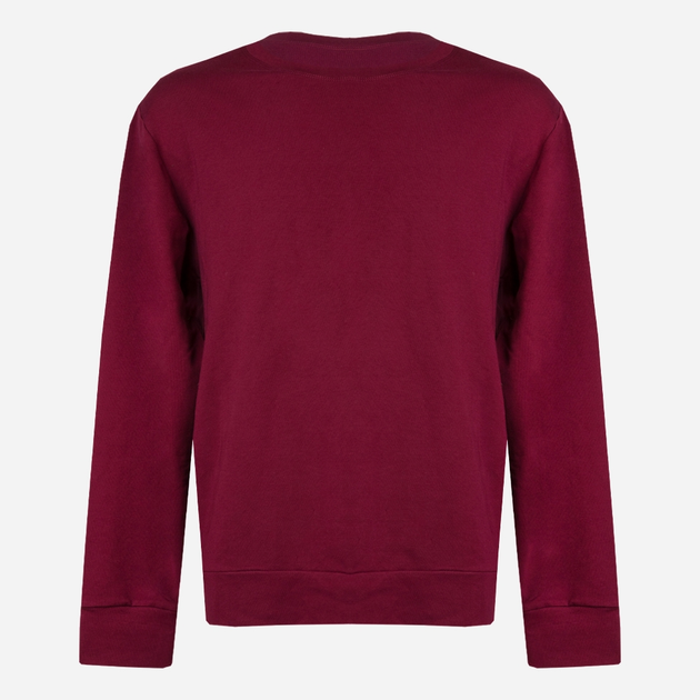 Sweter męski bawełniany DKaren Sweatshirt Justin M Bordowy (5903251464940) - obraz 3
