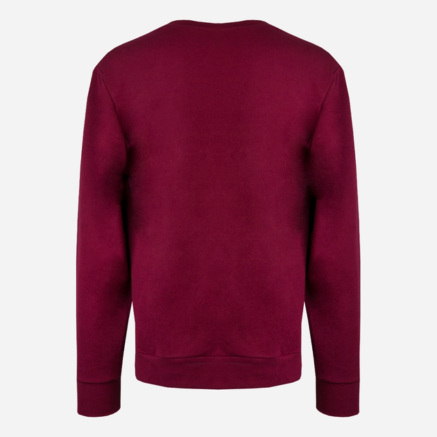 Джемпер чоловічий DKaren Sweatshirt Justin L Бордовий (5903251464957) - зображення 4