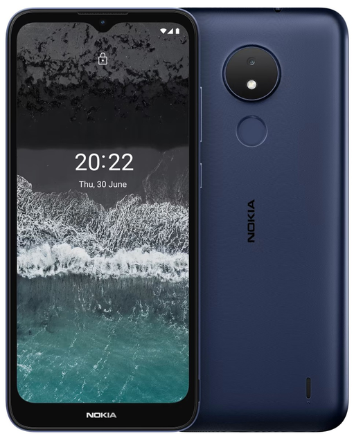 Мобільний телефон Nokia C21 2/32GB Dual Sim Blue (6438409072412) - зображення 1
