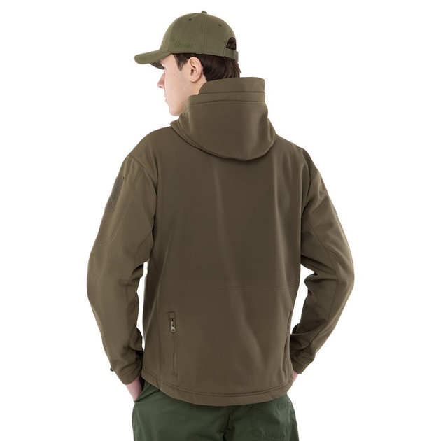 Куртка тактическая флисовая SP-Sport TY-7491 размер: XL (50-52) Цвет: Оливковый - изображение 2