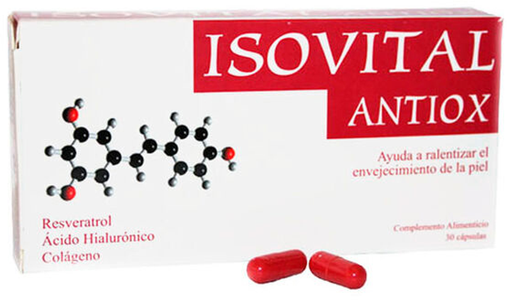 Дієтична добавка Isovital Antioxidant 30 капсул (8436017721706) - зображення 1