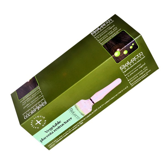 Ампули для волосся Salerm Cosmetics Vegetable Placenta Restructurer 32x13 мл (8420282006194) - зображення 1