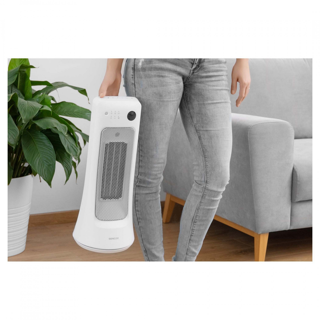 Тепловентилятор Sencor SFH 8019WH Ceramic radiator, White Белый (1302717) - изображение 11