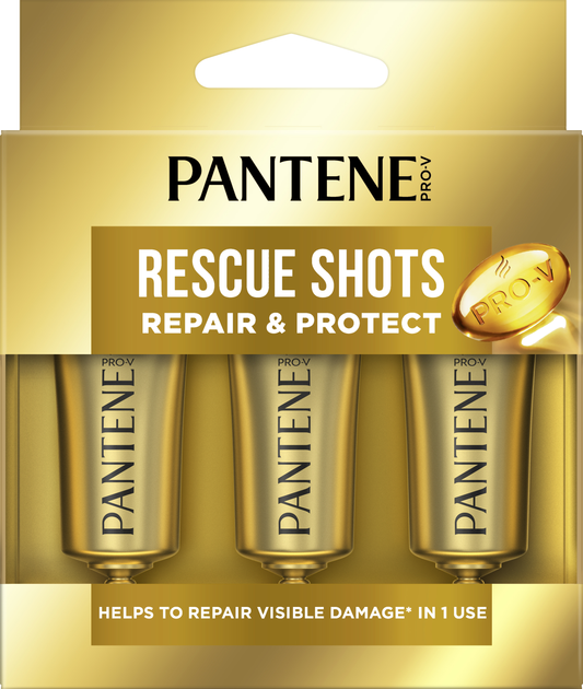 Ampułki do włosów Pantene Pro V Smooth And Sleek 1 Min Wonder Ampoules 3 szt x 15ml (8001090625793) - obraz 1